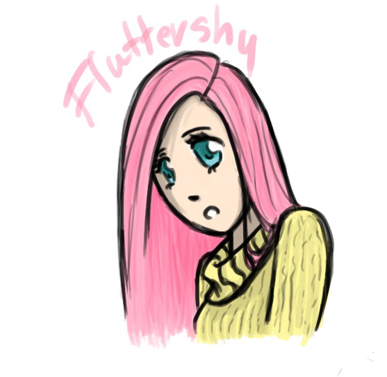 Humanized Fluttershy