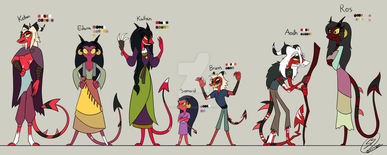 Hellwalker Imps by LadyAnaconda on DeviantArt