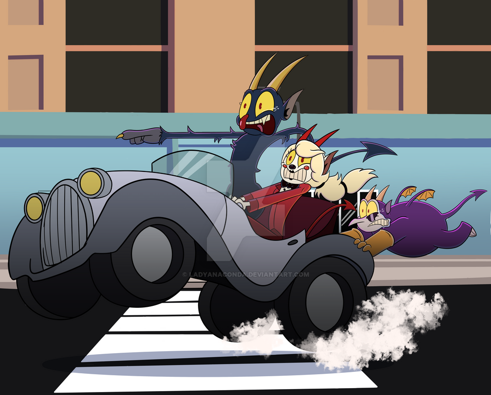 Driving Lessons From Hell by LadyAnaconda on DeviantArt