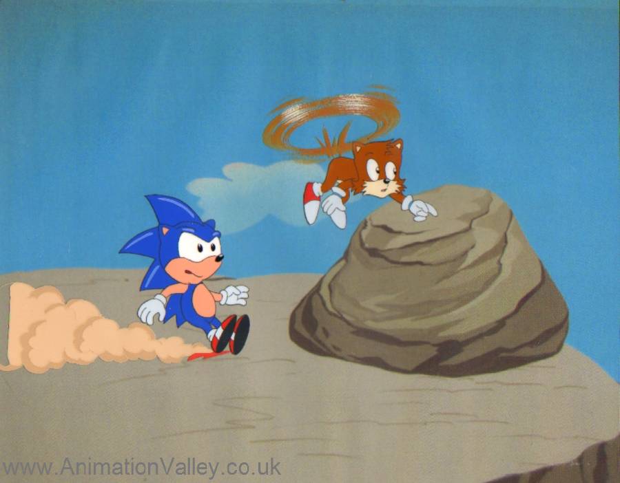 Sonic The Hedgehog Cel