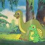 Dink The Dinosaur Cel