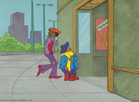 Fat Albert Production Cel