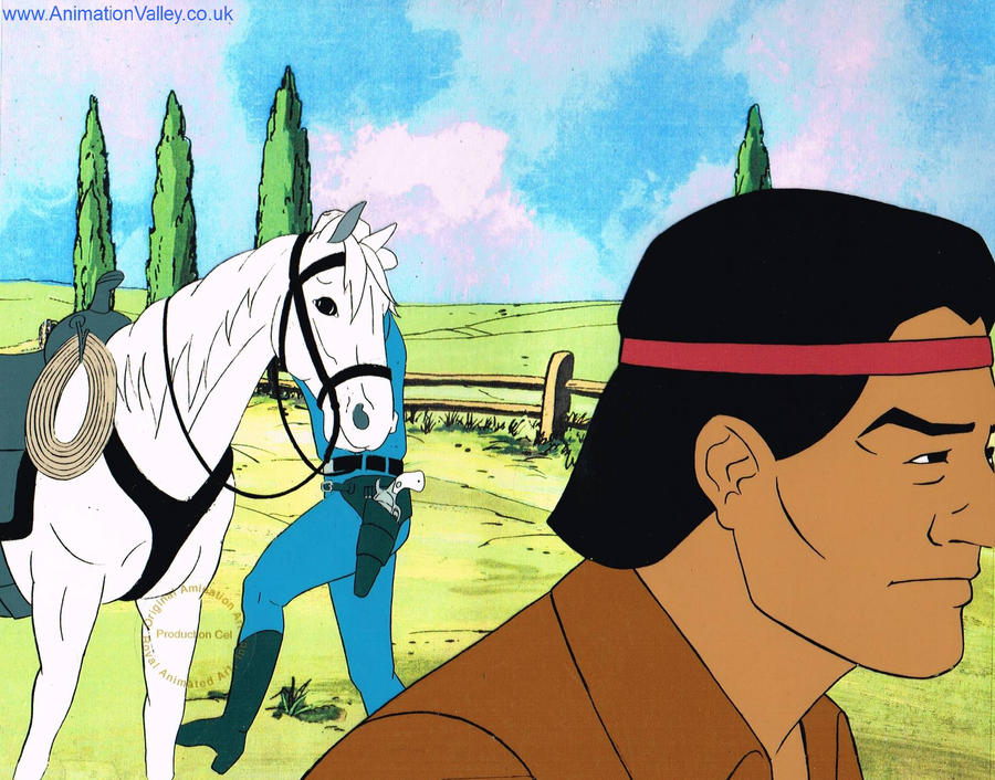 The Lone Ranger Production Cel by AnimationValley on DeviantArt