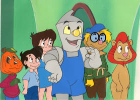 Hand Painted Wizard of Oz Kids Production Cel