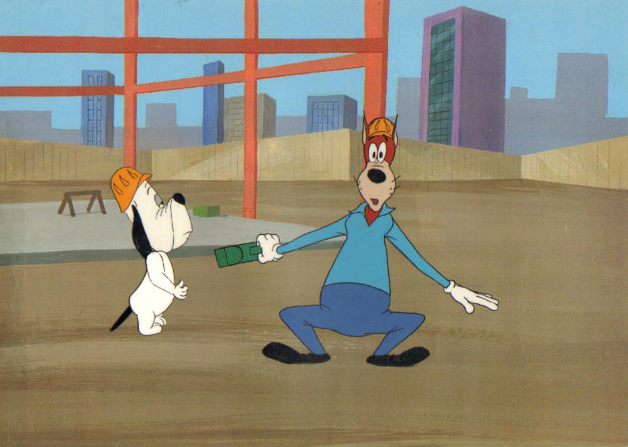 Hand Painted Droopy Production Cel