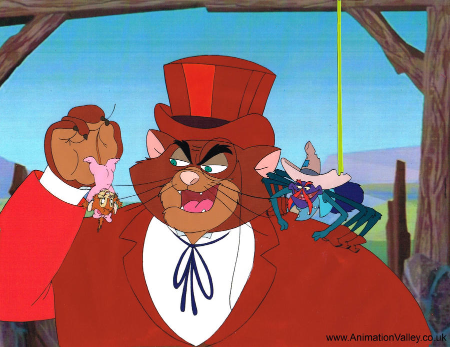 Cat R Waul An American Tail Production cel by AnimationValley on DeviantArt