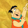 Original Hand Painted Flintstones production cel