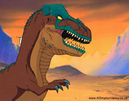 Cadalacs and Dinosaurs Production Cel