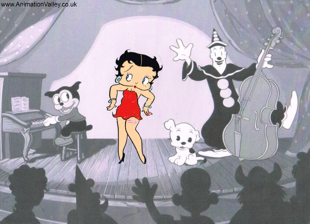 Original Betty Boop production cel by AnimationValley on DeviantArt