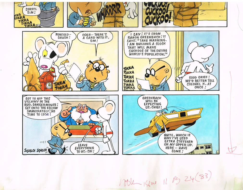 Original Hand Painted Danger Mouse Comic By AnimationValley On DeviantArt original-hand-painted-danger-mouse-comic-by-animationvalley-on-deviantart