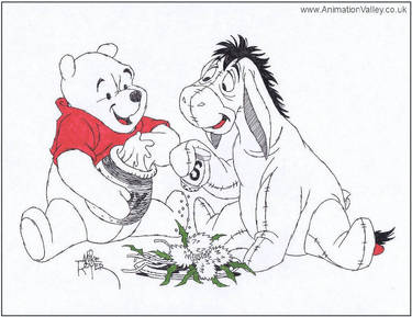 Winnie the Pooh concept drawing