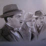 Poirot, Miss Lemon, and Japp