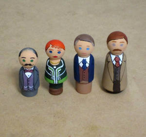 Poirot peg people