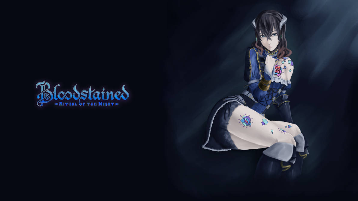 Bloodstained Wallpaper Elegant Miriam By Levyathyn On DeviantArt bloodstained-curse-of-the-moon-hd-wallpaper-download