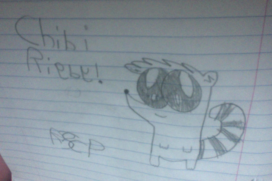 Chibi Rigby for hugeregularshowfan by RegularShowCP on DeviantArt