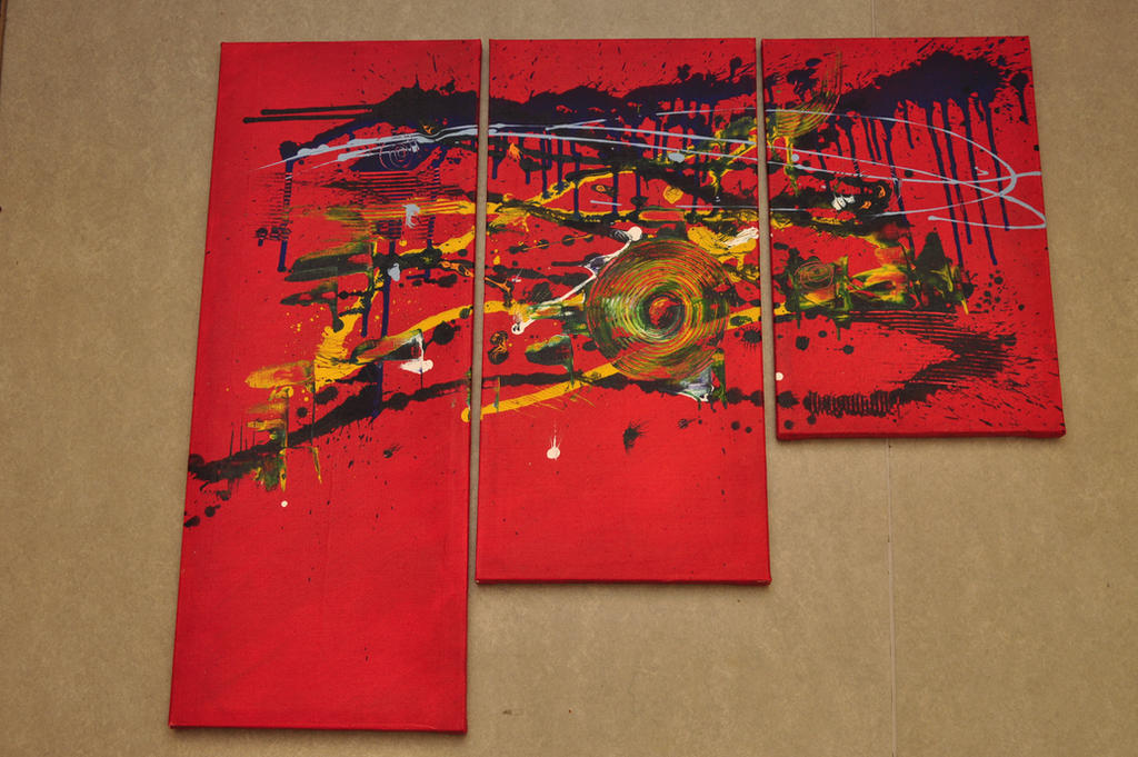 Triptych Garbage Triptych by JCThird on DeviantArt
