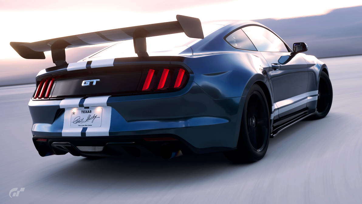 Ford Mustang GT, Shelby-fied a bit - 2 by johnboubakeur on DeviantArt