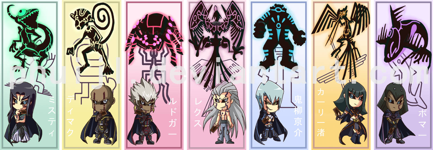 5d S Dark Signers Bookmarks By Phuijl On Deviantart 5d S Dark Signers Bookmarks By Phuijl On Deviantart