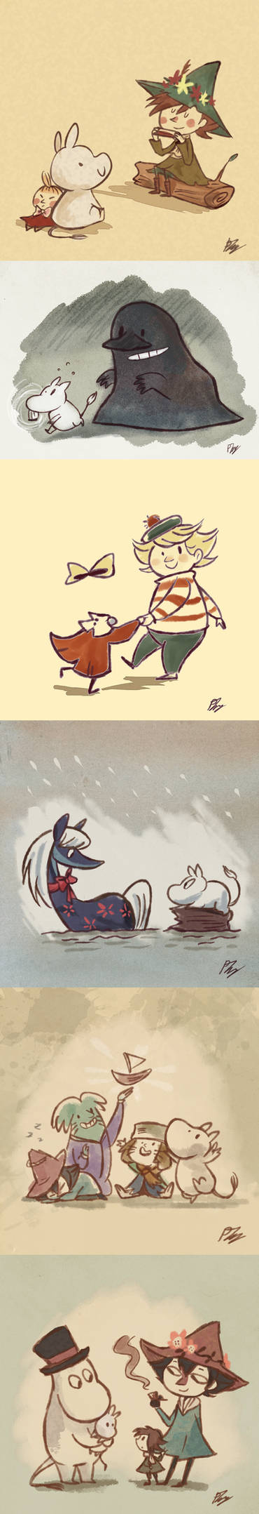 Moomin Days by PhuiJL