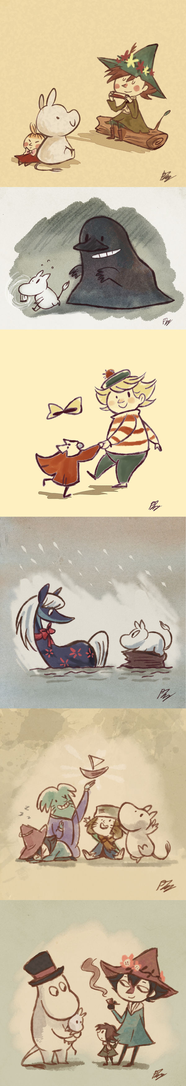 Moomin Days by PhuiJL