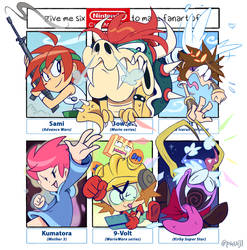 6 Nintendo Fanarts