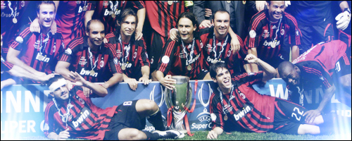 AC Milan Uefa Supercup Winner