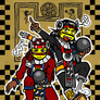 RED and BLACK Tezcatlipoca