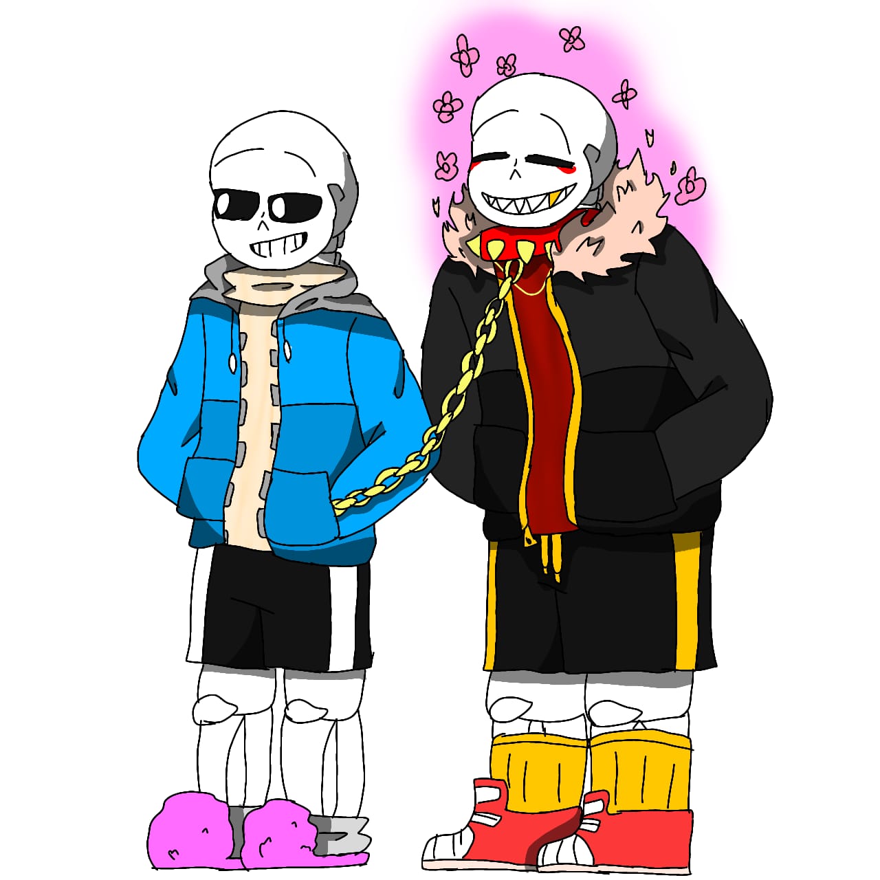 Undertale x Male Reader - FlowerFell! Sans x Male Reader