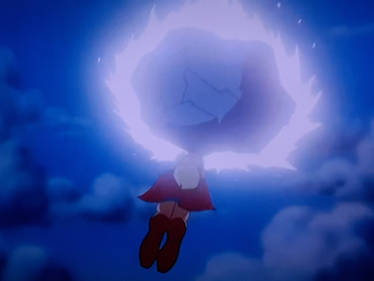 Supergirl Destroys a Comet