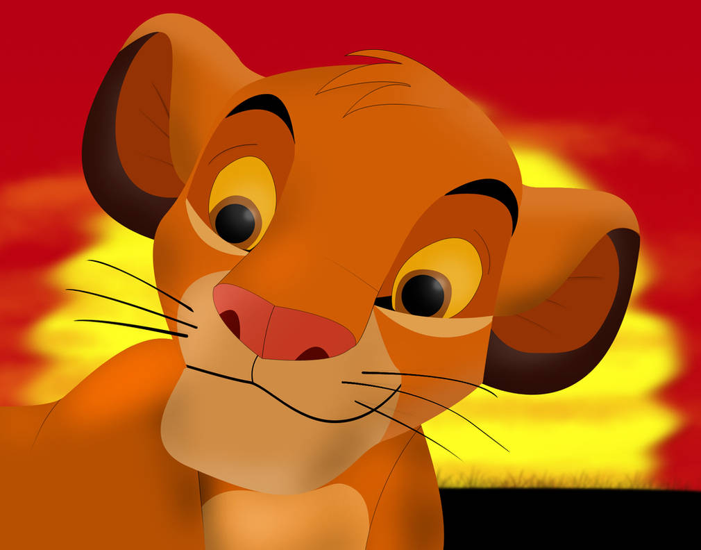 Young Simba by Namronia on DeviantArt