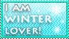 Winter lover stamp by KillerSandy