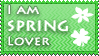Spring lover stamp by KillerSandy