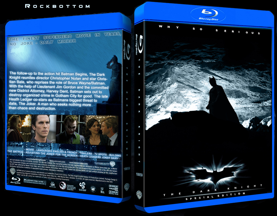 The dark knight dvd Batman