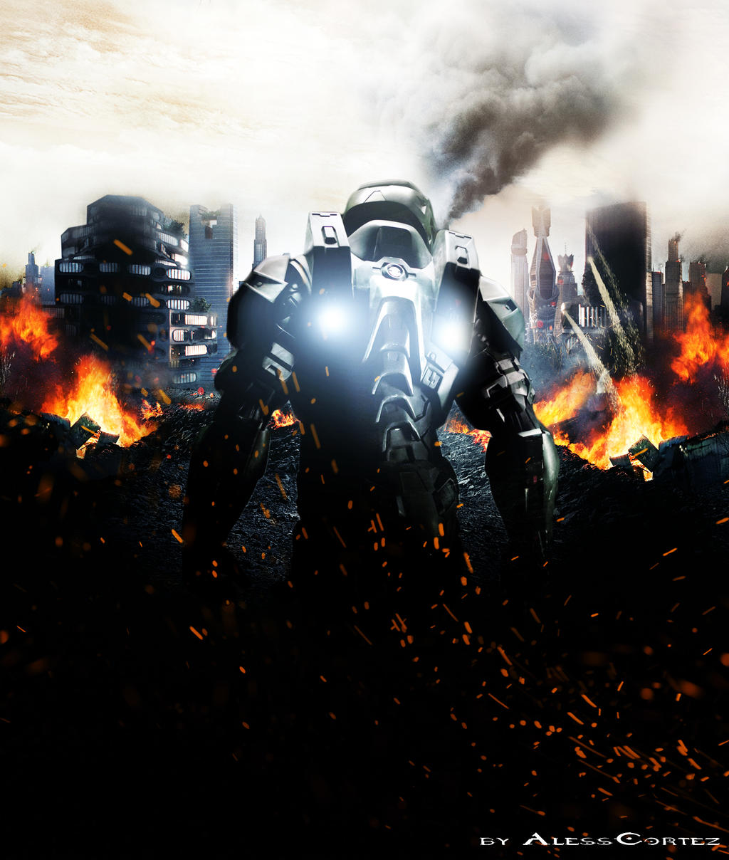 Halo Fan Art by AlessCortez on DeviantArt
