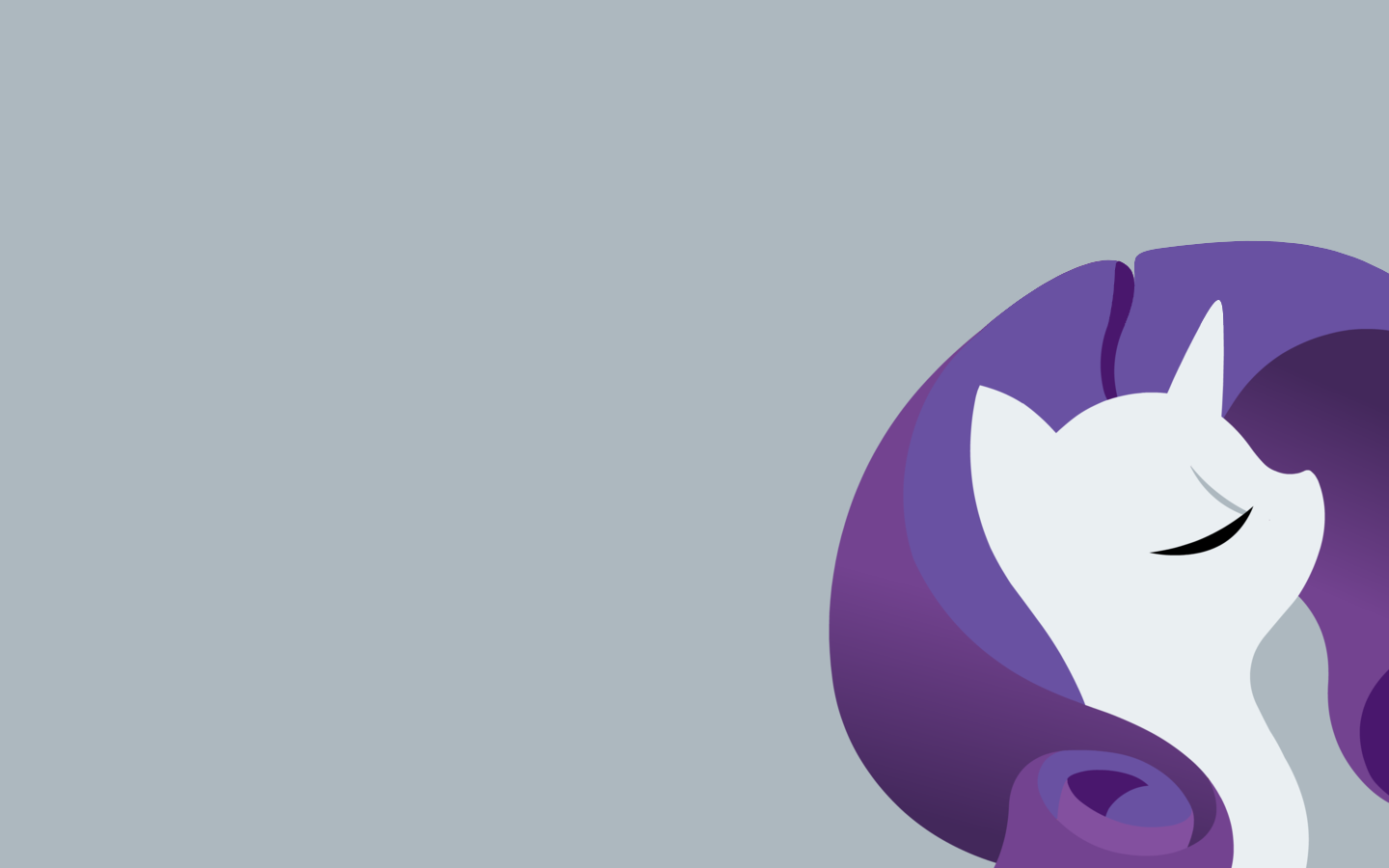 MLP:FIM Rarity Wallpaper