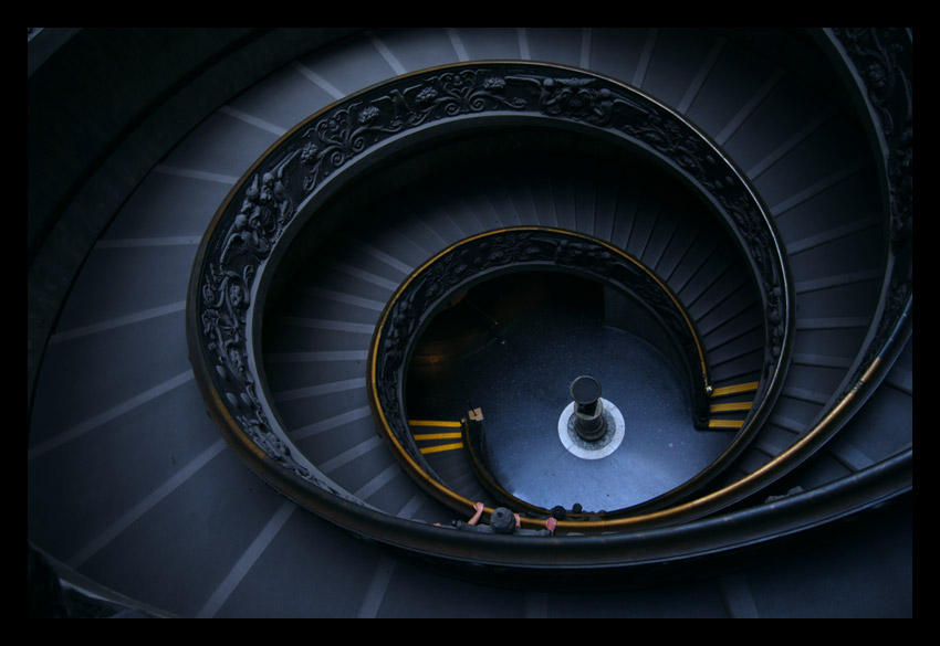 Musei Vaticani Staircase