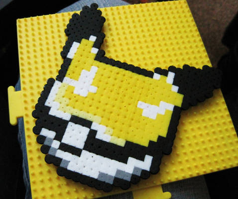 Pikachu Perler Ball