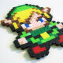 Perler Link from Zelda2