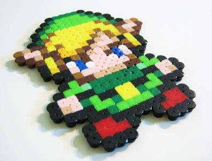 Perler Link from Zelda2