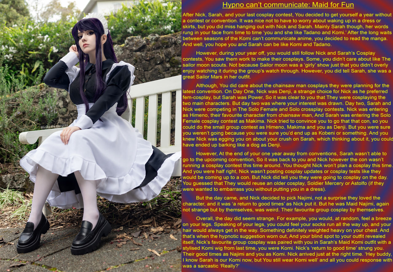 Tg Cap Inner Hypno Can't Communicate: Maid for Fun - TG cap by BoysInPinkTgs on ...