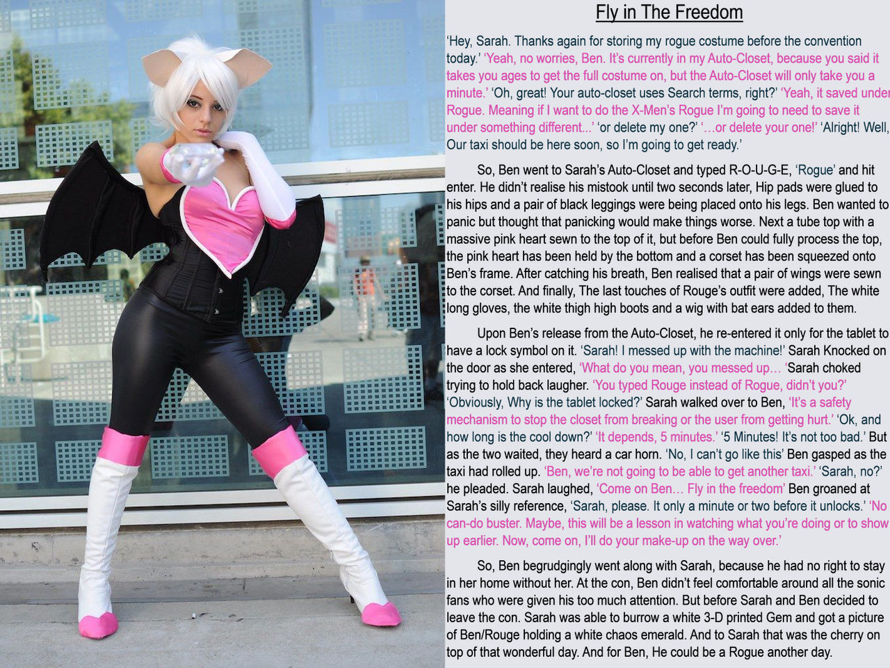 Tg Cap Inner Fly in the Freedom - TG Cap by BoysInPinkTgs on DeviantArt