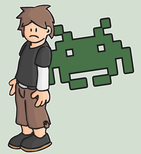 Personal Space Invader by The-enigmatic-Horse on DeviantArt
