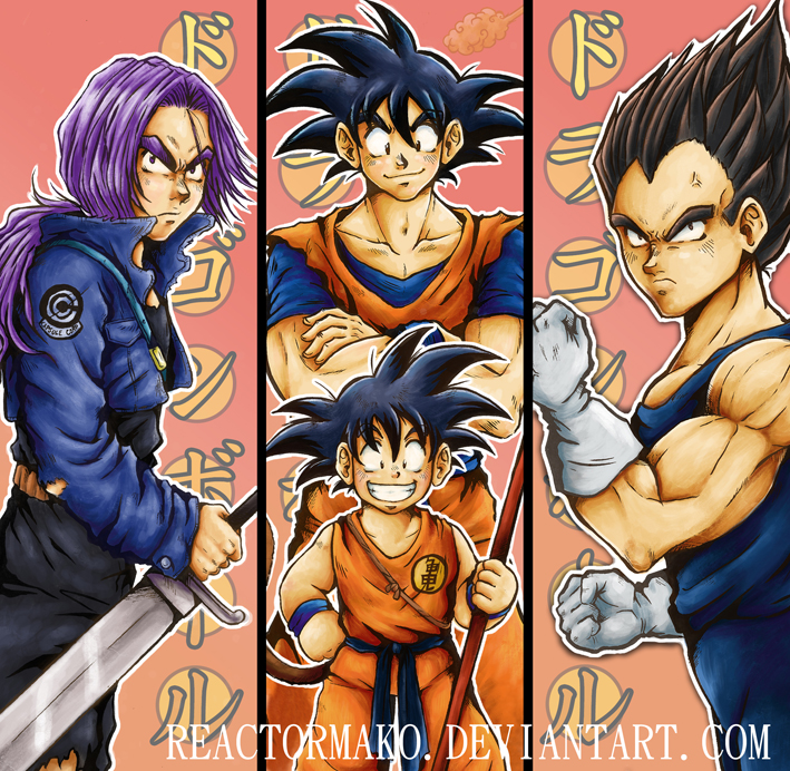 Dragon Ball Bookmarks