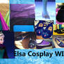 Elsa coronation cosplay work in progress