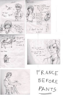 Pile up sketch - Enjolras' Pick-Up Line