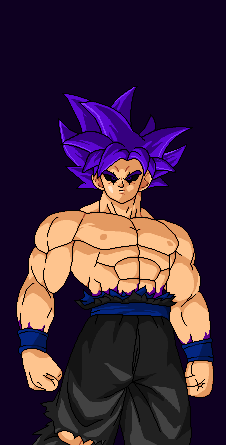 Goku 1000 Years old (mugen) by darknessgoku on DeviantArt