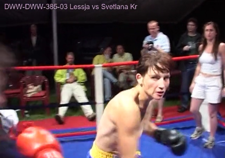 Lessja Boxing Maria Intense Lessja missed with her right by NewtDobbsFredsSon on DeviantArt