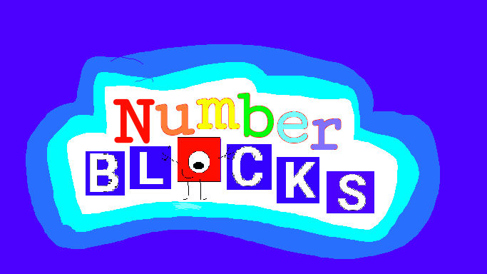 Numberblocks Logo in MSPaint by AnthonyR123345 on DeviantArt