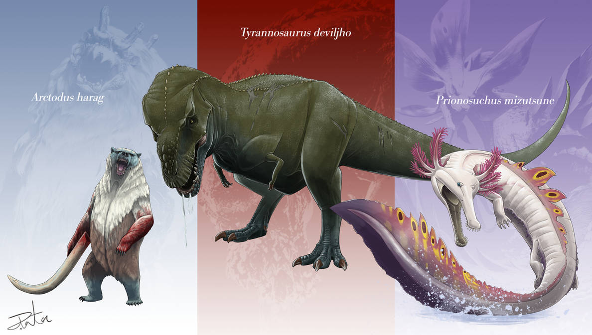 Paleoized Monsters Vol II by Gugenheim98 on DeviantArt