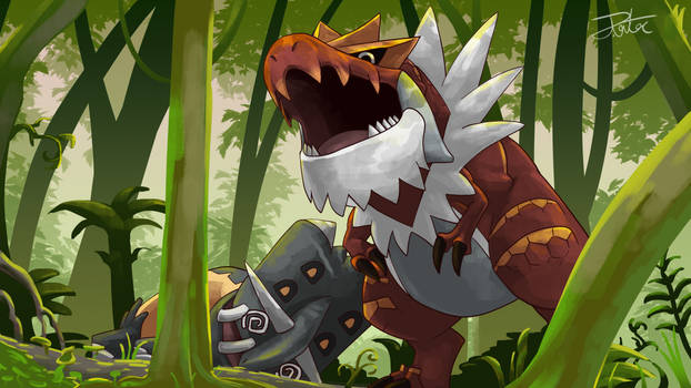 Pokestoric Planet: Tyrantrum